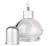 alcohol burner glass with wick
