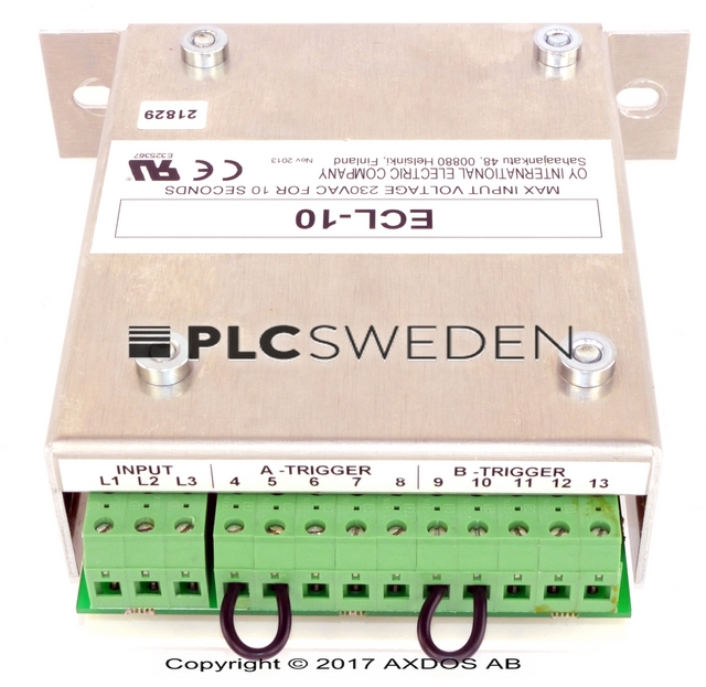 Oy International Electric Company Ecl 10 Ecl10oyinternational Oy International Electric Company Ecl 10 Ecl10oyinternational Axdos Ab Plcsweden Automation Spare Parts