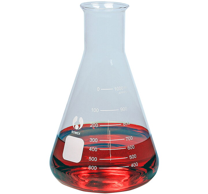 Humlegårdens Ekolager - Erlenmeyer Flask 1000 ml (Bomex)