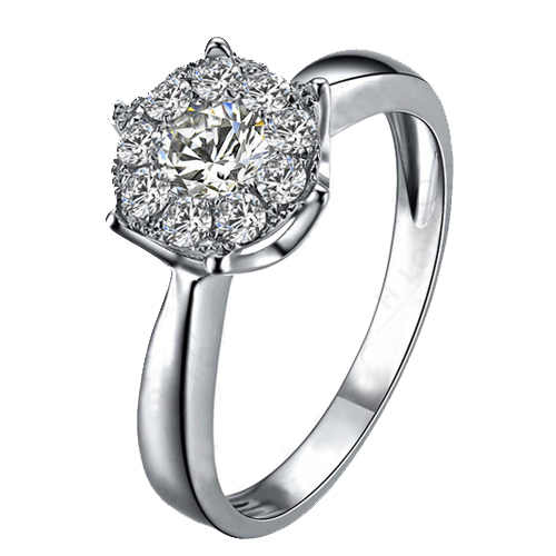 vigselring silver med diamant vigselring silver med diamant