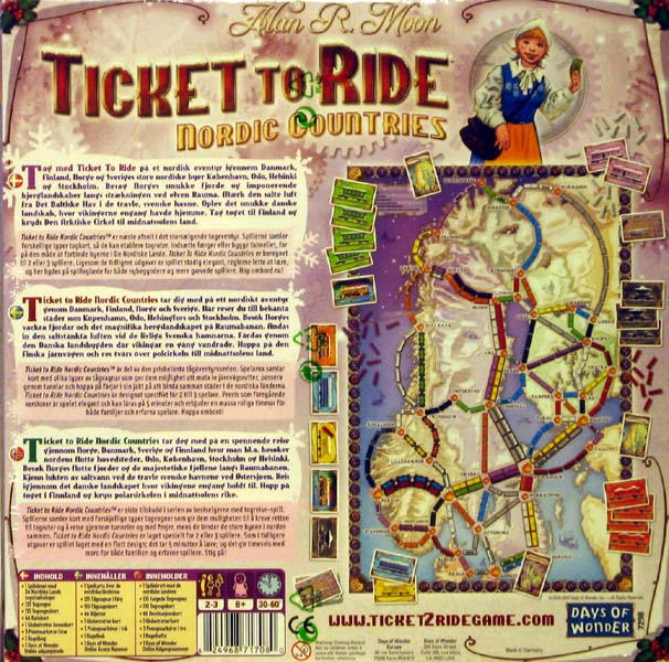 ticket to ride nordic countries