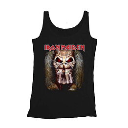 Iron Maiden 'Eddie Candle Finger' Official T-Shirt - Men's Black Band Tee, Unisex Sizing