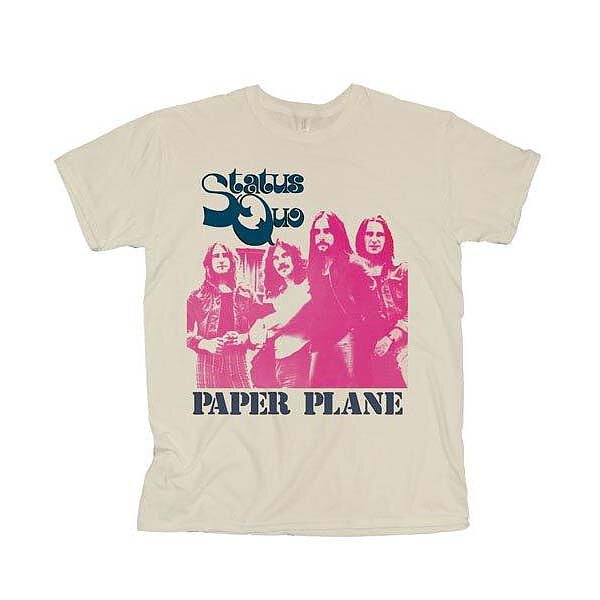 Status Quo Paper Plane T-Shirt - Rockzone