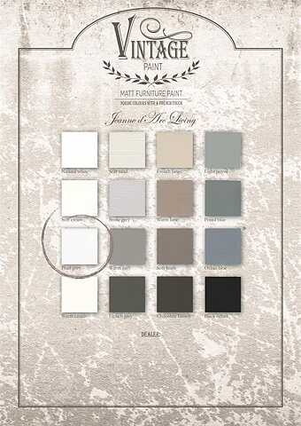 my white countryhouse - vintage paint, pearl grey, 100 ml - jeanne my white countryhouse - vintage paint, pearl grey, 100 ml - jeanne