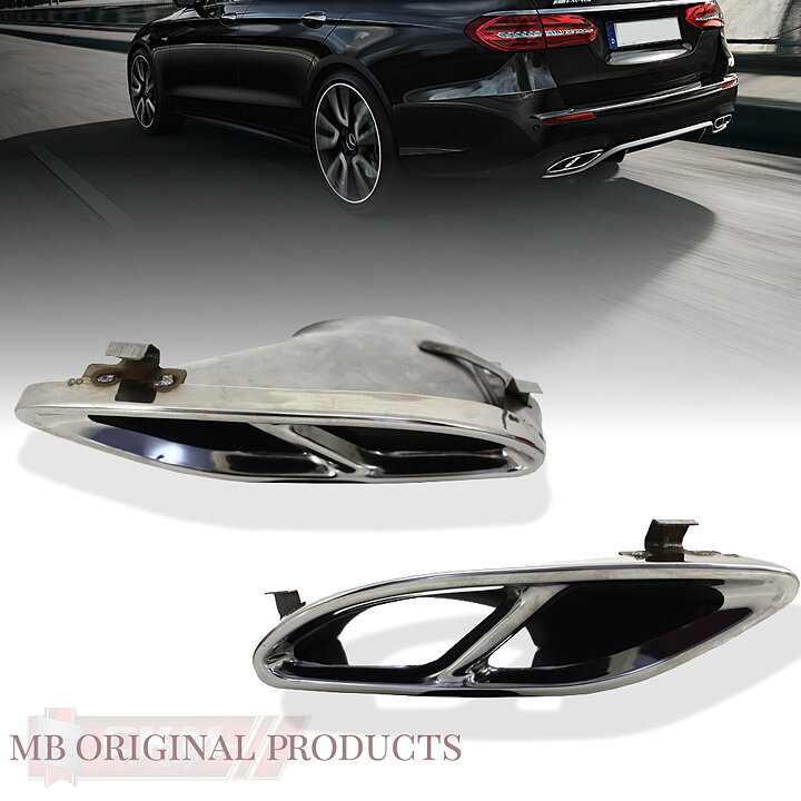 Ckm Car Design 1 Sport E43 Style Tailpipes 2pcs Mb Original