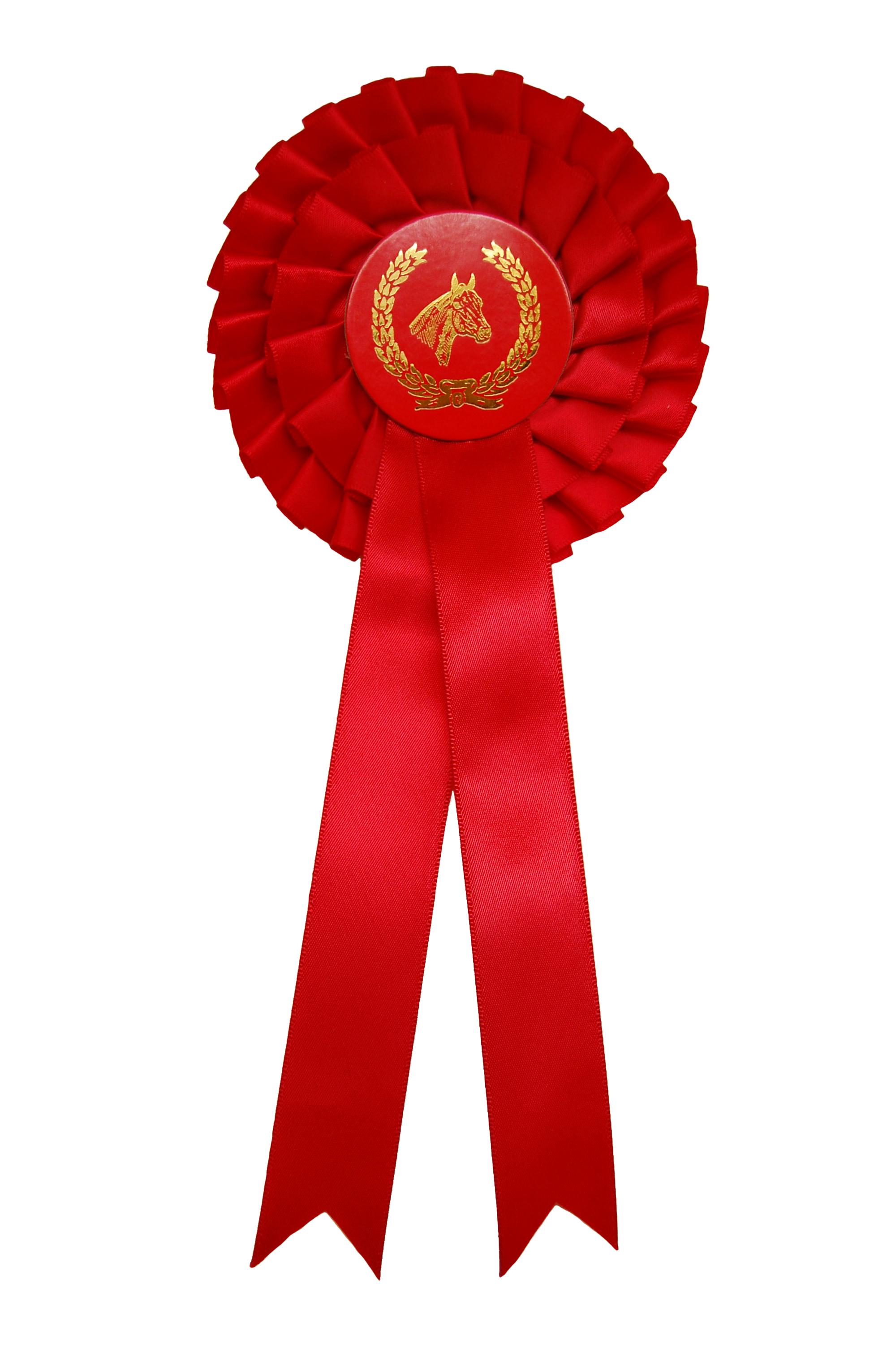 Horse rosette RED - Monomak since 1977