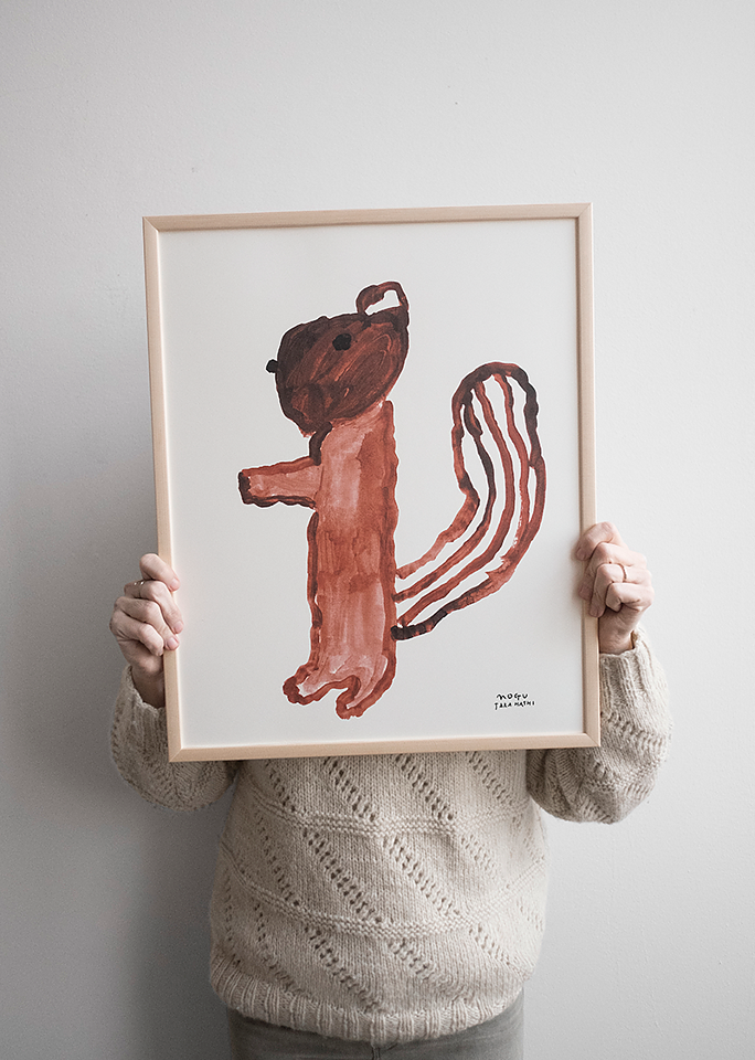 SQUIRREL POSTER