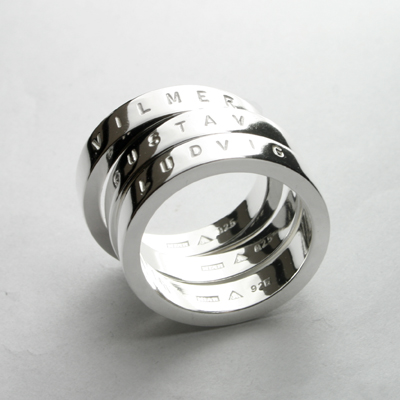 ring med namn ring med namn
