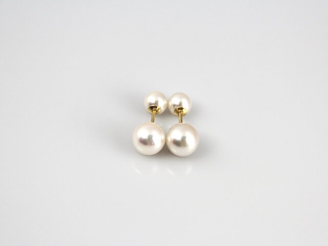 Aaa Quality Akoya Cultured Pearl Earring Set In 18k Gold Julia S Aaa Quality Akoya Cultured Pearl Earring Set In 18k Gold