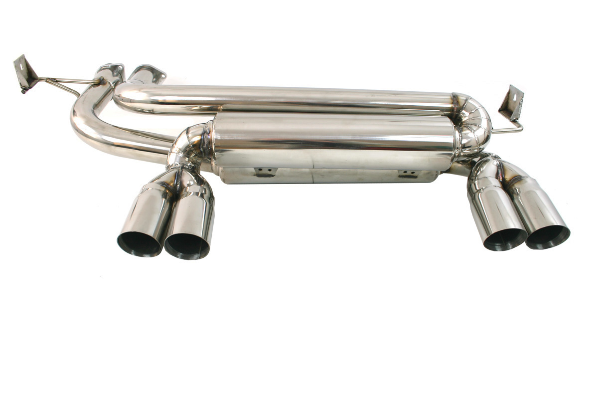 BMW 3-SERIES E46 M3 99-05 AXLE BACK DUAL EXHAUST SYSTEM - Bluepower