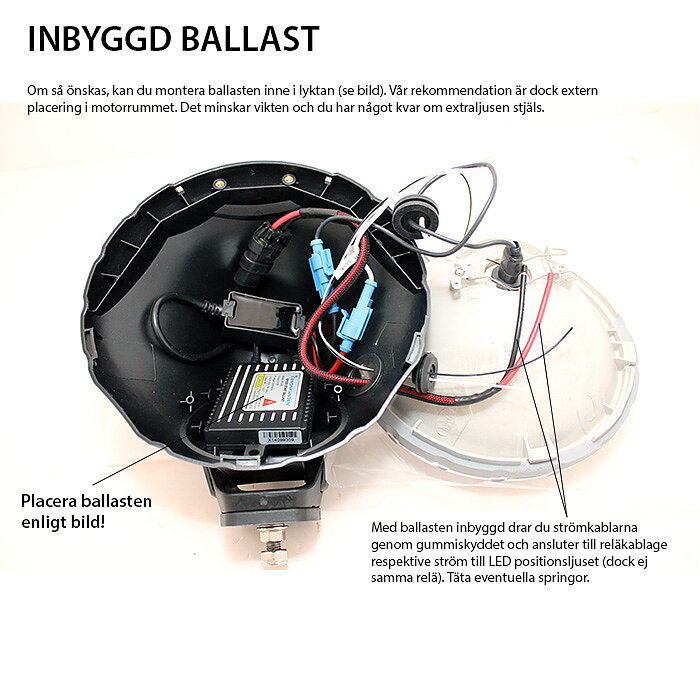 Nbb xenon inbyggd ballast