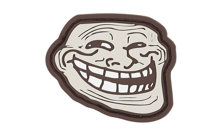 maxpedition patch troll face