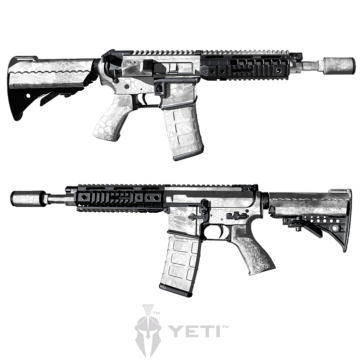 gunskins ar 15 m4 skin kryptek yeti tactical store paintball
