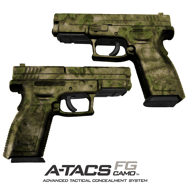 gunskins pistol skin a tacs fg tactical store paintball