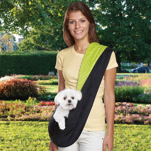 Tragetuch geschirr hund ES Tragetuch Reversible Sling für Hund