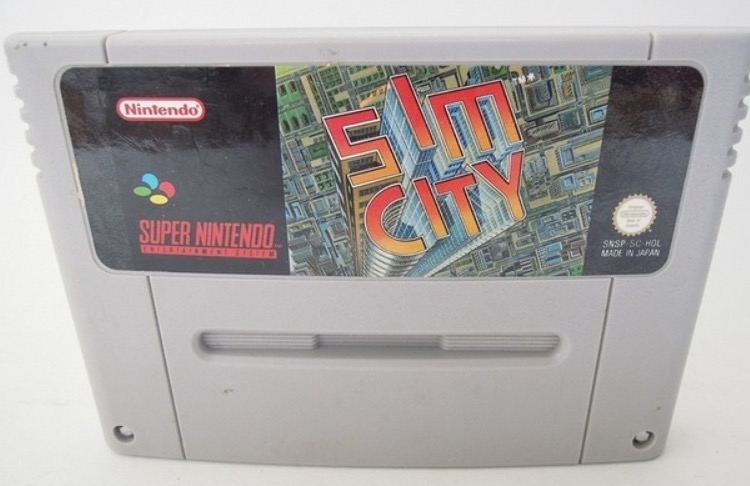 Sim City - tysk text