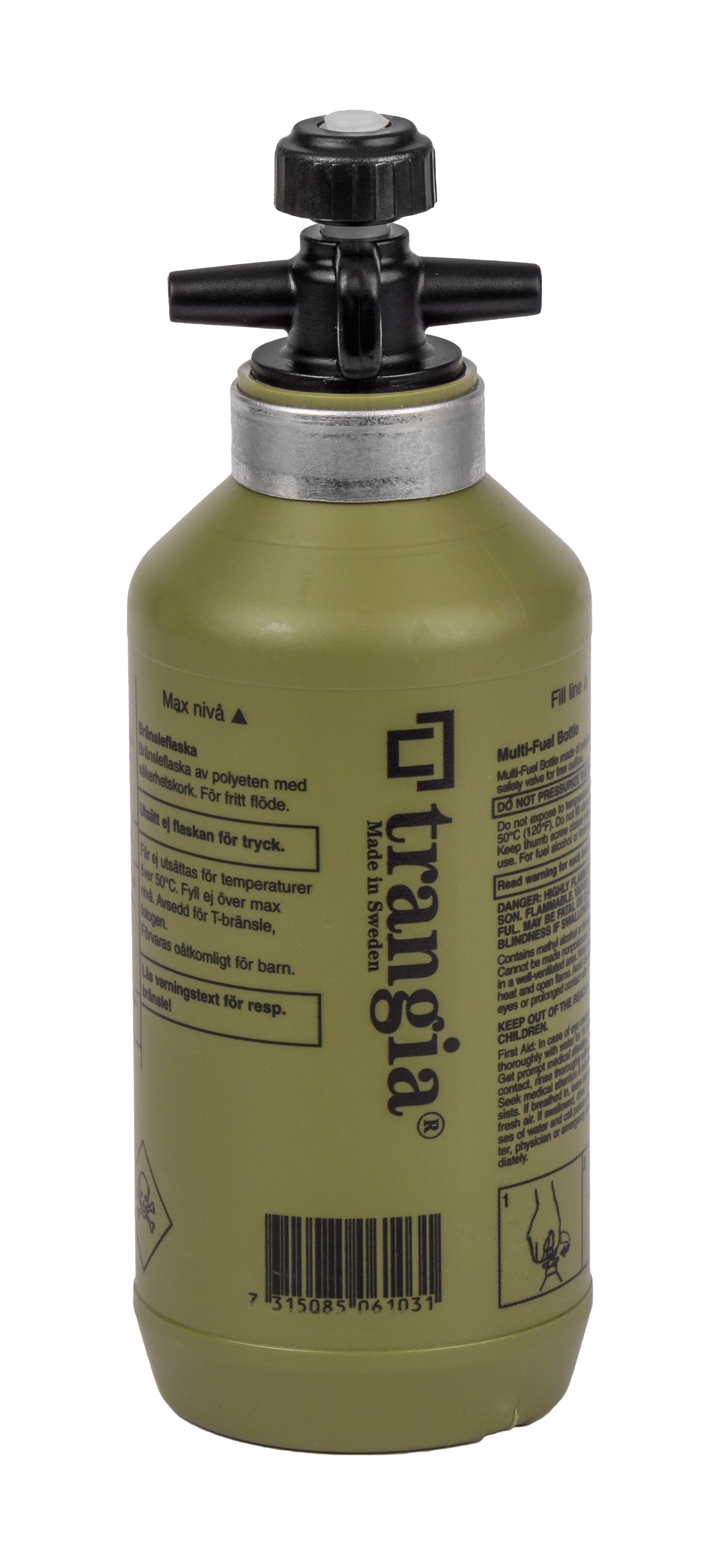 Fuel bottle 0,3l, olive - Trangia Webshop