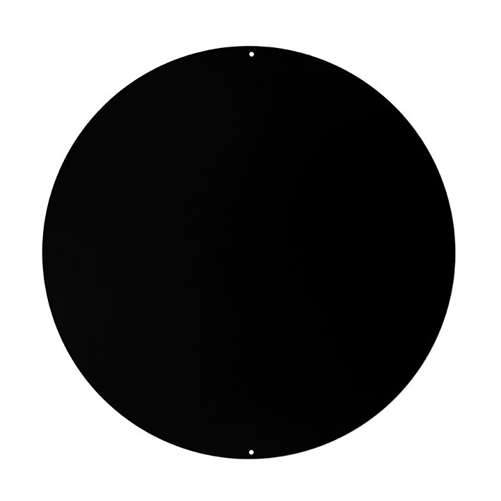 magnetic board element round black deskstore the shop