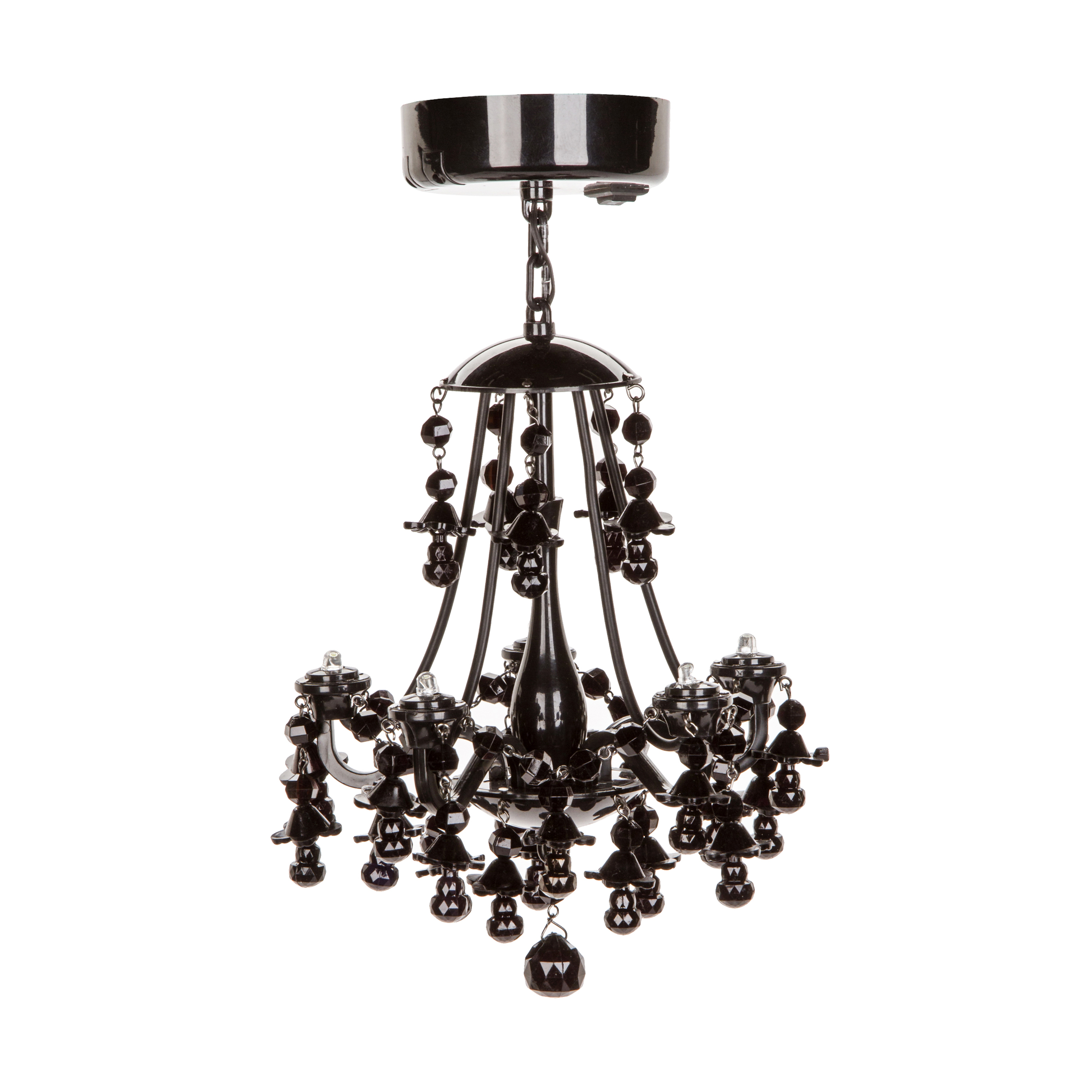 Locker Design Black Chandelier