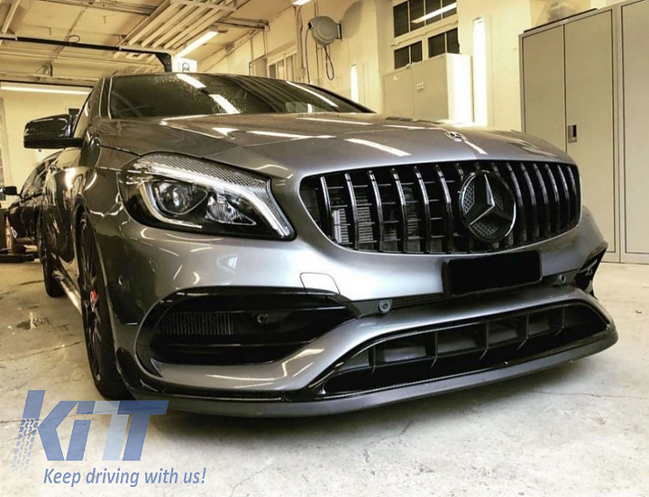 Front Central Grille Mercedes Benz Cla C117 X117 W117