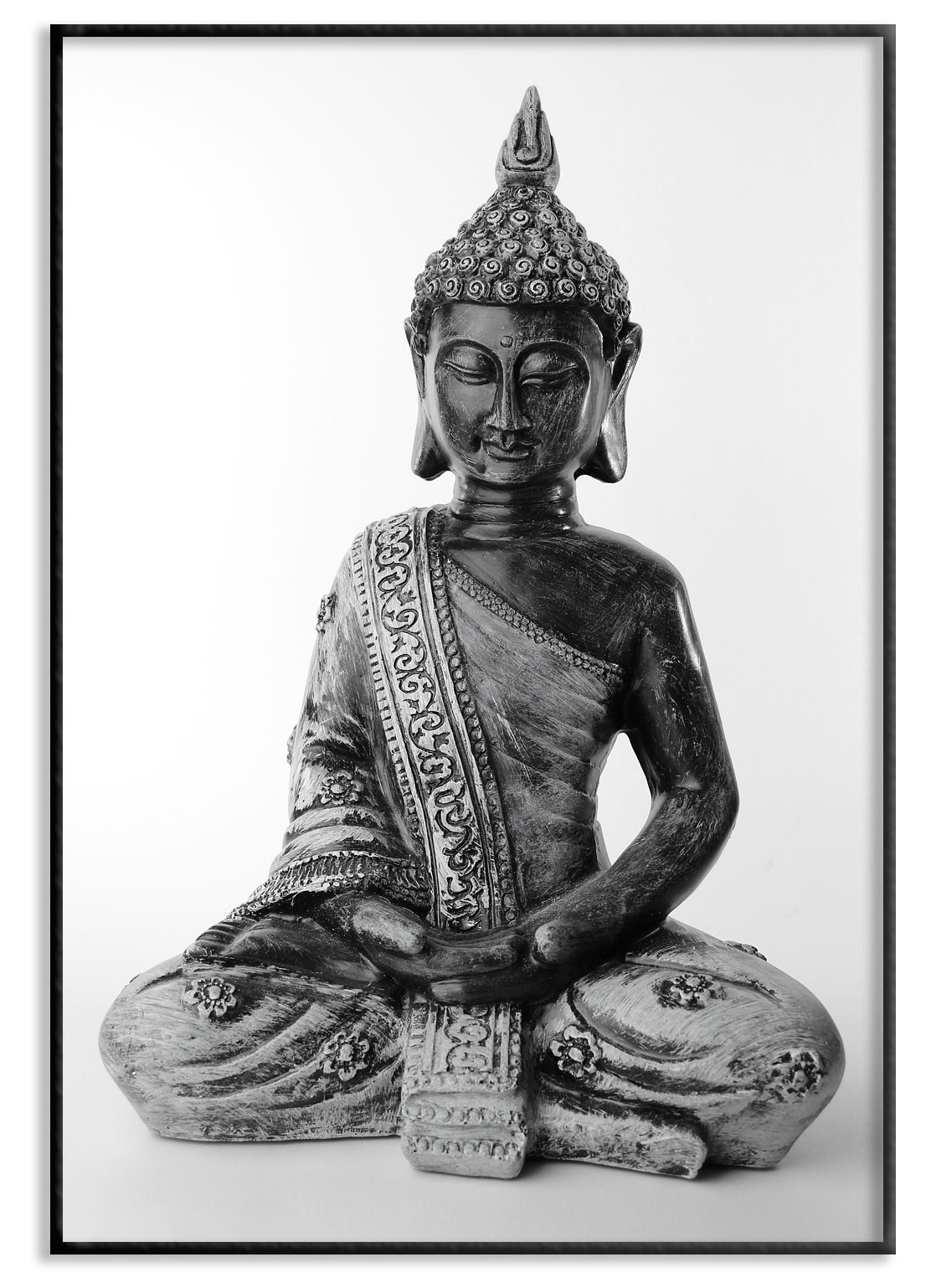 vit buddha staty vit buddha staty