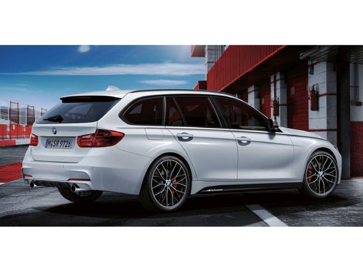 Bmw M Performance Side Skirt Decals Sticker Auto Accessories