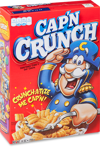 Cap'n Crunch (398 g) - Tasty America - Amerikansk mat & godis online