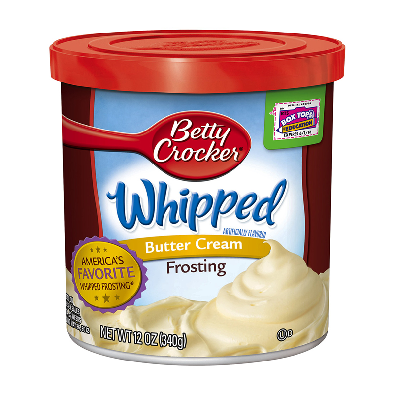 Betty Crocker Whipped Buttercream Frosting (340 g) - Tasty America ...